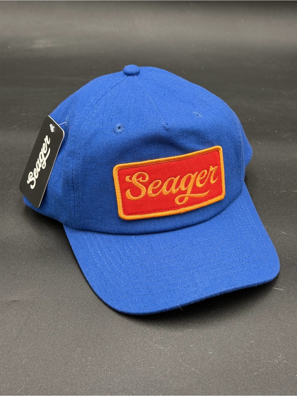 Seager Blue Logo Patch Baseball Cap